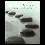 Methods in Behavioral Research (Custom)