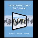 Introductory Algebra   With Access