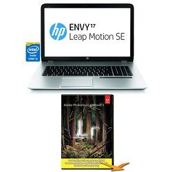 Hewlett Packard Envy 17.3 17 j150nr Leap Motion SE Notebook PC   Photoshop Ligh