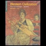 Western Civilization  A Social and Cultural History, Volume 1   With CD