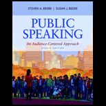 Public Speaking An Audience Centered Approach   With Access