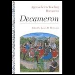 Approaches to Teaching Boccaccios Decameron