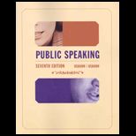 Public Speaking   With CD (Custom Package)