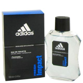 Adidas Fresh Impact for Men by Adidas EDT Spray 3.4 oz