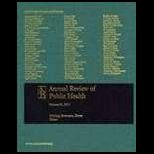 Annual Review of Public Health 2011