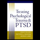 Treating Psychological Trauma and PTSD