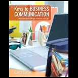 Keys to Business Communication   With Access