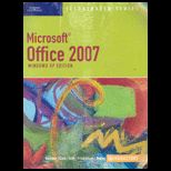 Microsoft Office 2007  Introductory MS Windows XP Edition   With CD