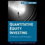 Quanititative Equity Investing