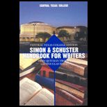 Simon and Schusters Handbook for Writers  (Custom Package)