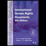 Blackstones International Human Rights Documents