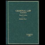 Criminal Law  Hornbook