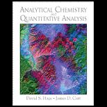 Analytical Chemistry and Quantitative Analysis
