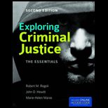 Exploring Criminal Justice The Essentials   Text