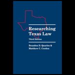 Researching Texas Law