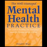 Well Managed Mental Health Practice