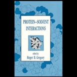 Protein Solvent Interactions