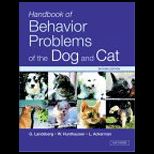 Handbook of Behavioural Problems of Dogs and Cats