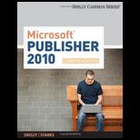 Microsoft Publisher 2010 Comprehensive