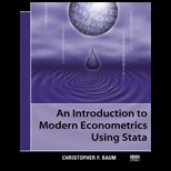 Introduction to Modern Econometrics Using Stata