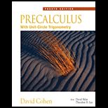Precalculus With Unit Circle Trigonometry   With CD