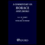 Commentary on Horace Odes, Book 1