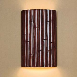 Bamboo Wall Sconce Cinnamon