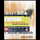 Practice of Social Research Package