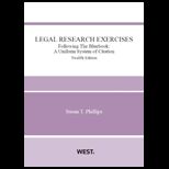 Legal Research Exercices, Following