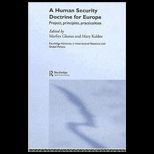 Human Security Doctrine for Europe