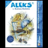 ALEKS for Business Statistics Users Guide