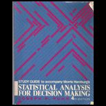 Statistical Analysis for Decision Making   Study Guide