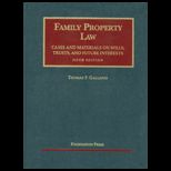 Family Property Law Cases and Materials