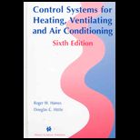 Control Systems for Heating, Ventilating, and Air Conditioning (Cloth)
