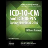 ICD 10 CM and ICD 10 PCS Coding Handbook, 2014 Edition, Without Answers