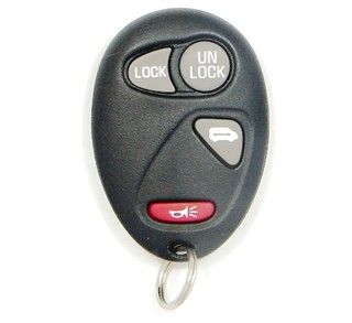 2002 Pontiac Montana Keyless Entry Remote w/1 Power Side & Panic   Used