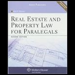 Real Estate and Property Law for Paralegals   With CD