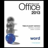 Microsoft Office 2013 A Projects Approach, Introductory