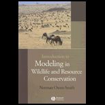 Intro. to Modeling Wildlife and Resource