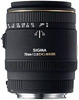 Sigma MACRO 70mm f/2.8 EX DG Autofocus Lens for Canon EOS