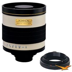 Rokinon 800mm F8.0 Mirror Lens for Pentax (White Body)   800M