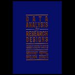Data Analysis for Research Designs  Analysis of Variance and Multiple Regression Correlation Approaches