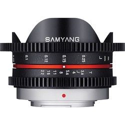 Samyang 7.5mm T3.8 Cine Fisheye lens for Micro Four Thirds