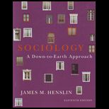 Sociology Down to Earth Approach (Paperback)