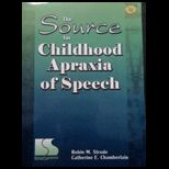 Source for Childhood Apraxia of Speech   With CD