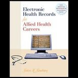 Electronic Health Records for Allied Health Careers   With CD