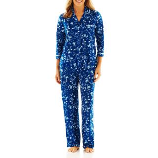 Earth Angels Pajama Set, Blue, Womens