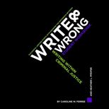 Write and Wrong   Student Workbook