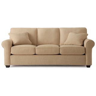 Possibilities Roll Arm 86 Sofa, Coffee