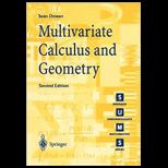 Multivariate Calculus and Geometry